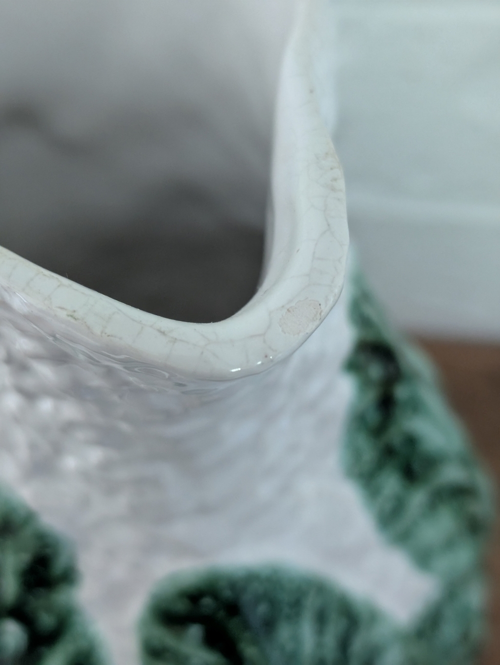 Jay Willfred Ceramic Cabbage Pitcher - Vintage - Picture 7 of 9